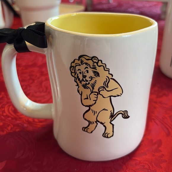 Rae Dunn Wizard Of Oz Courage Mug - Picture 2 of 2